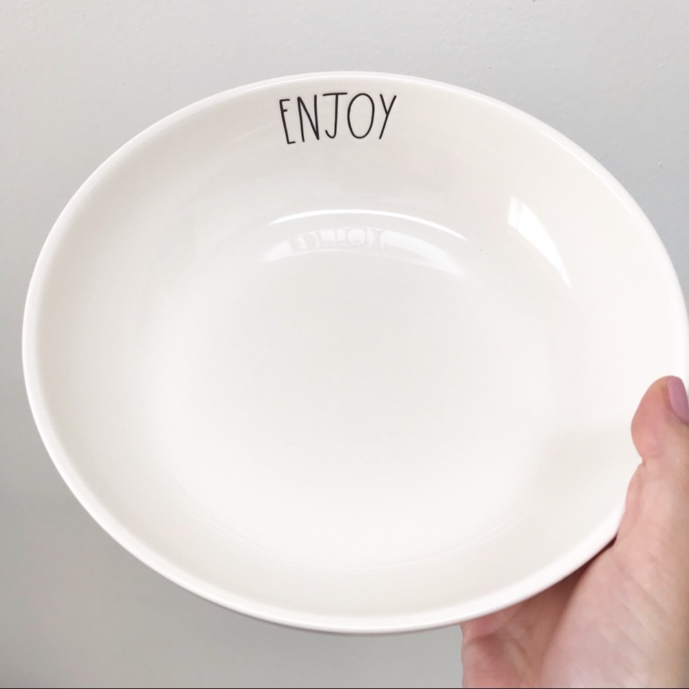 Rae Dunn ENJOY Pasta Bowl Dish